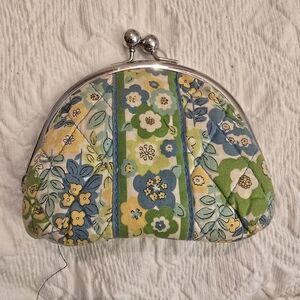 Floral Quilted Clutch
